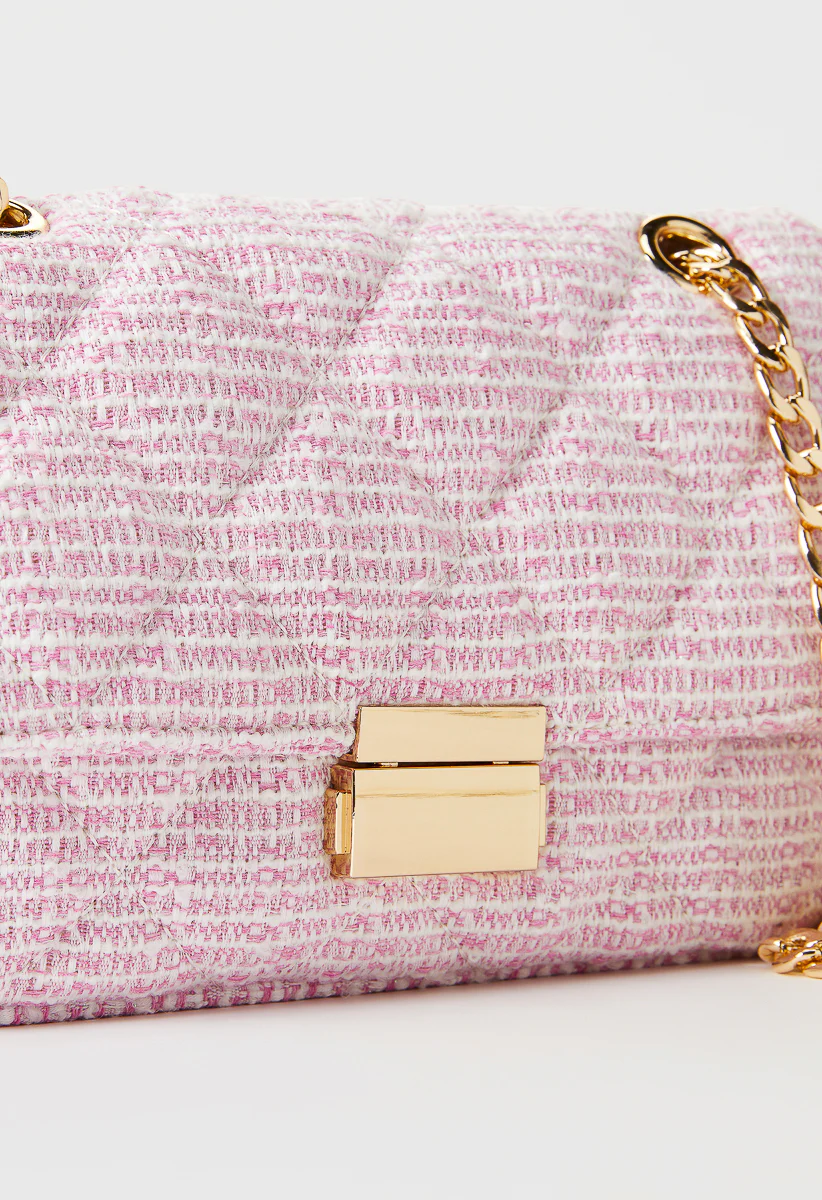 Quilted Push Lock Crossbody - Image 6