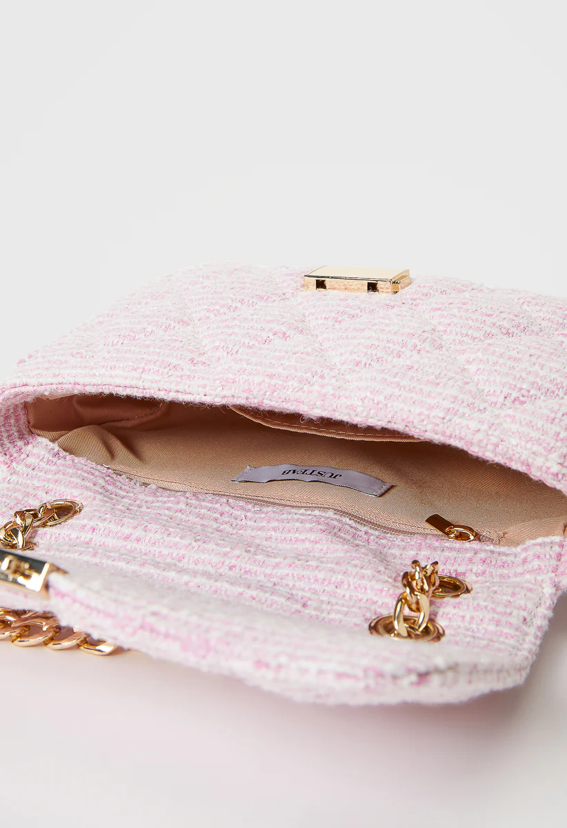 Quilted Push Lock Crossbody - Image 7