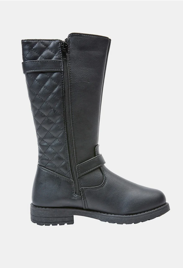 Quilted Tall Moto Boot - Image 6
