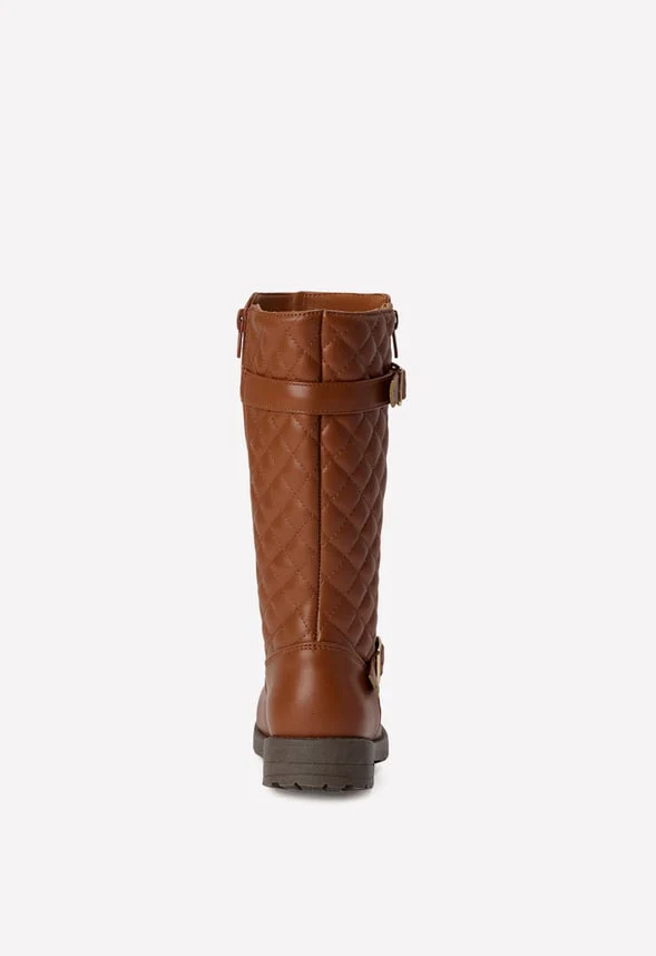 Quilted Tall Moto Boot - Image 7