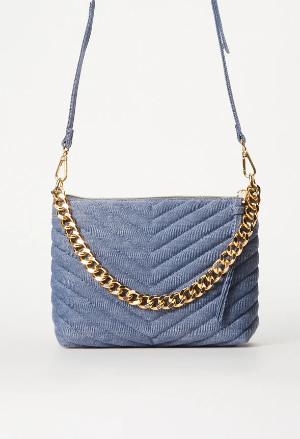 Quilted Zippered Crossbody - Image 3