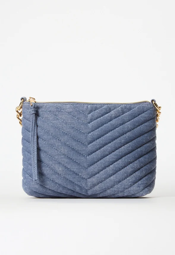 Quilted Zippered Crossbody - Image 5