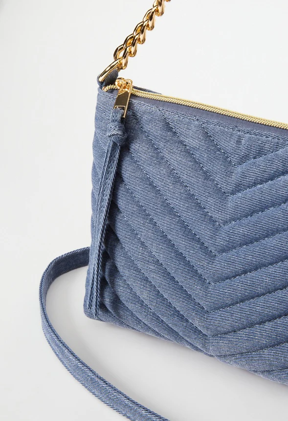 Quilted Zippered Crossbody - Image 7