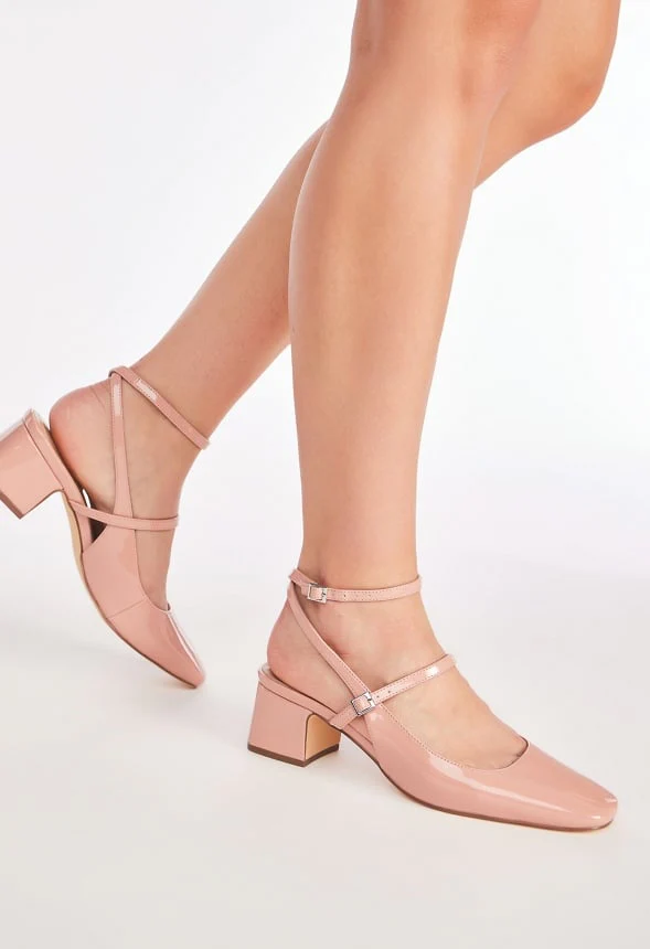 Quinnie Block Heeled Pump - Image 8