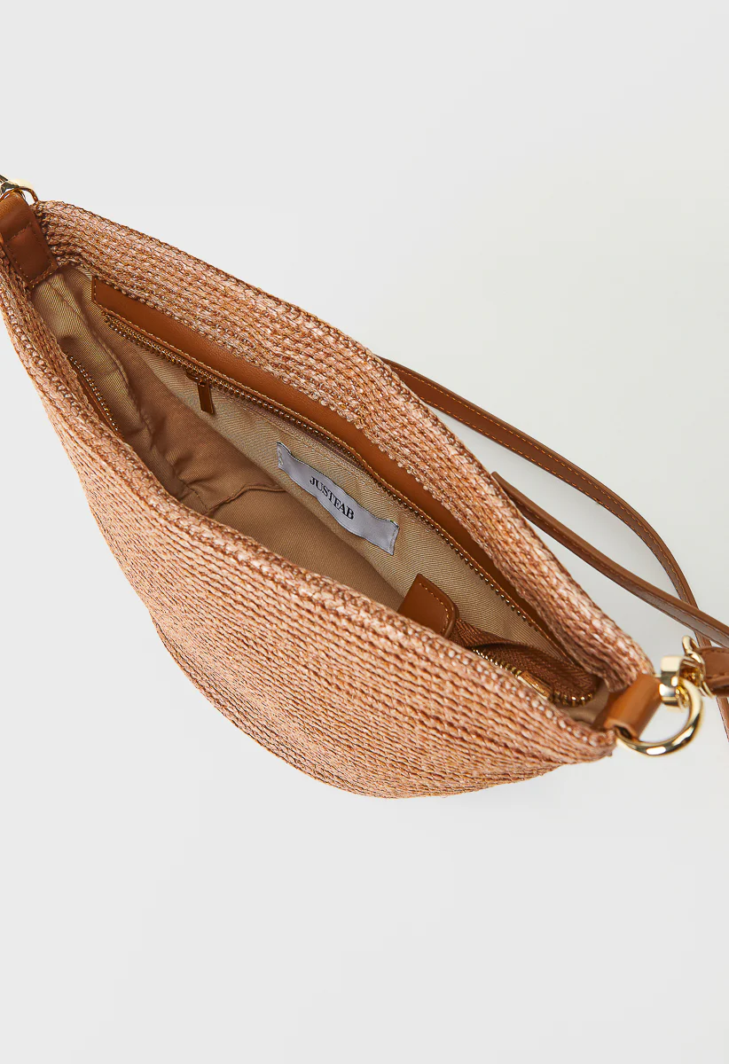 Raffia Pouch Crossbody - Image 6