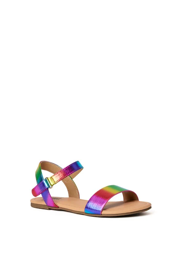 Rainbow Holographic Sandal - Image 2