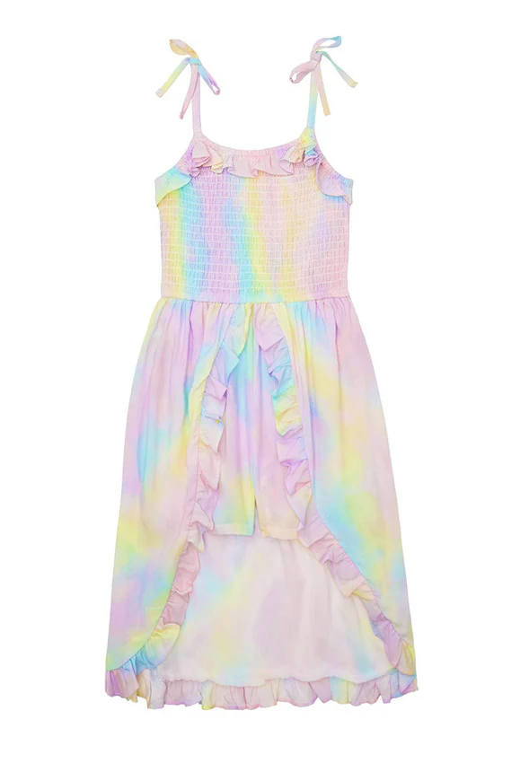 Rainbow Marble Walk-Through Romper - Image 2