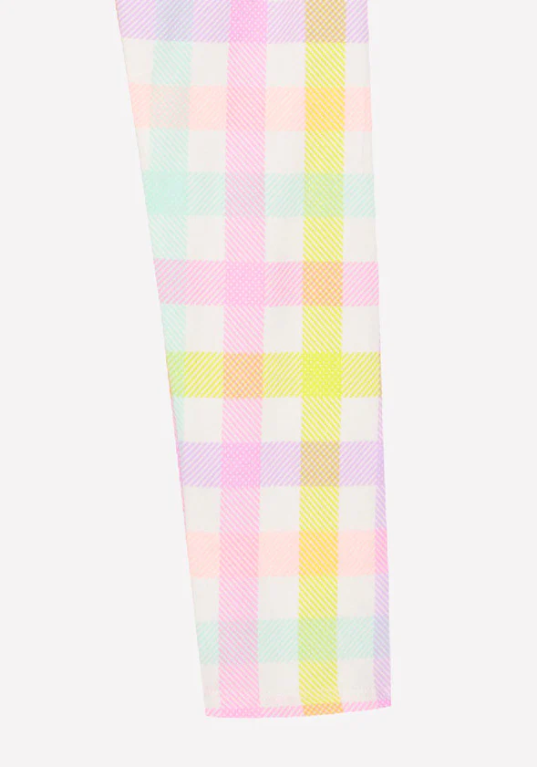 Rainbow Plaid Legging - Image 2