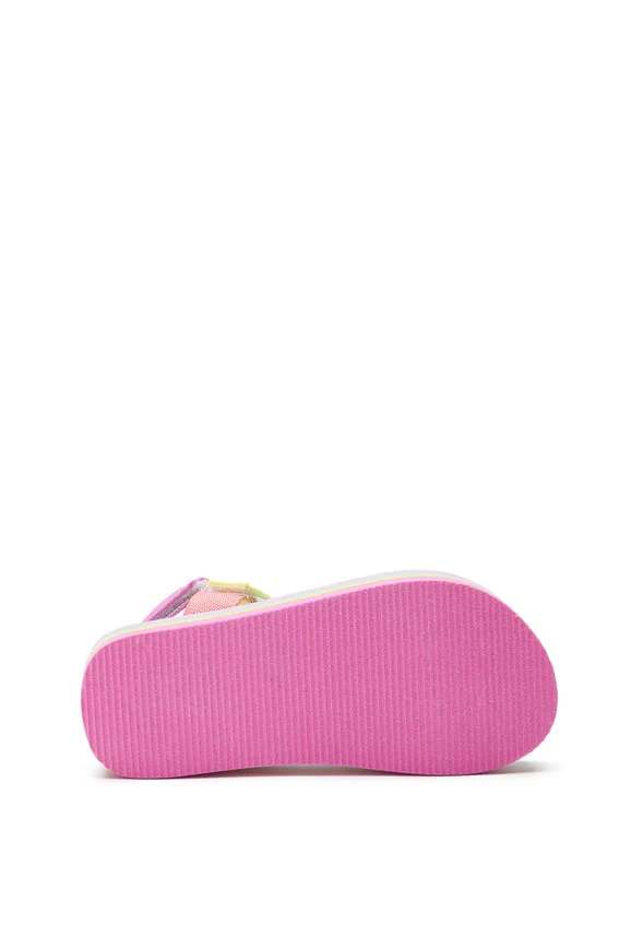 Rainbow Platform T-Strap Sandal - Image 7