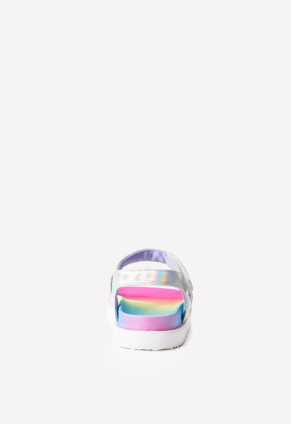 Rainbow Sole Platform Sandal - Image 6
