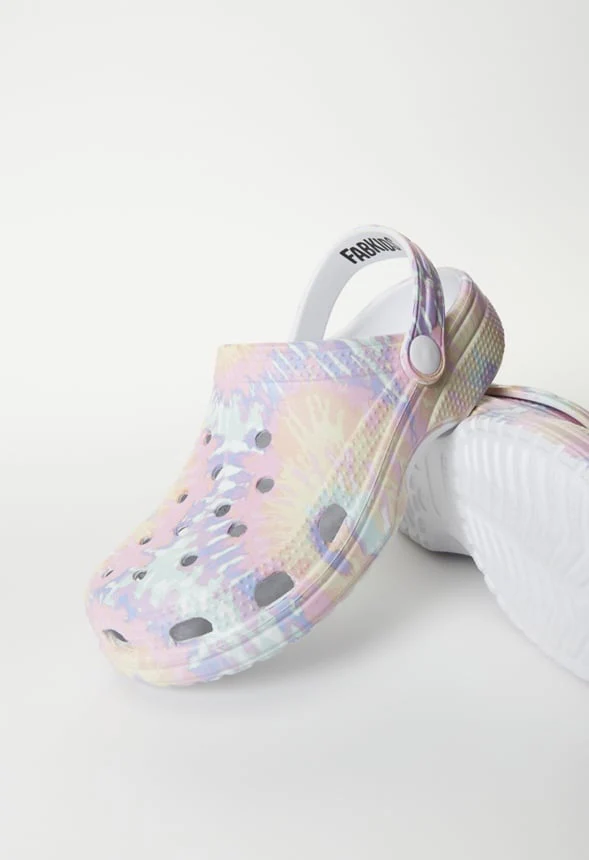 Rainbow Swirl Rubber Clog - Image 2
