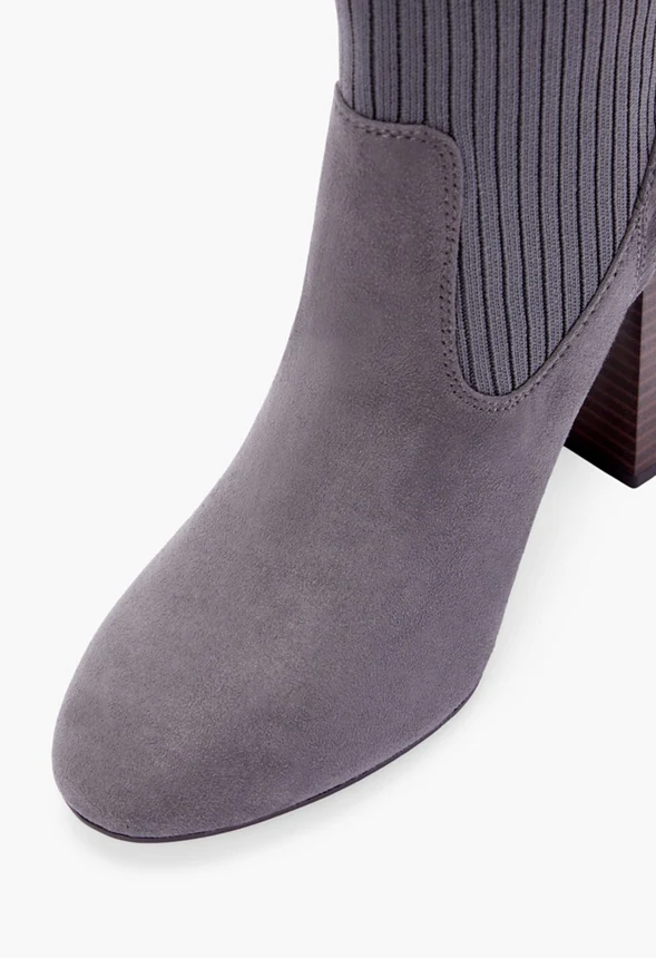 Rainsford Knit Block-Heeled Bootie - Image 4