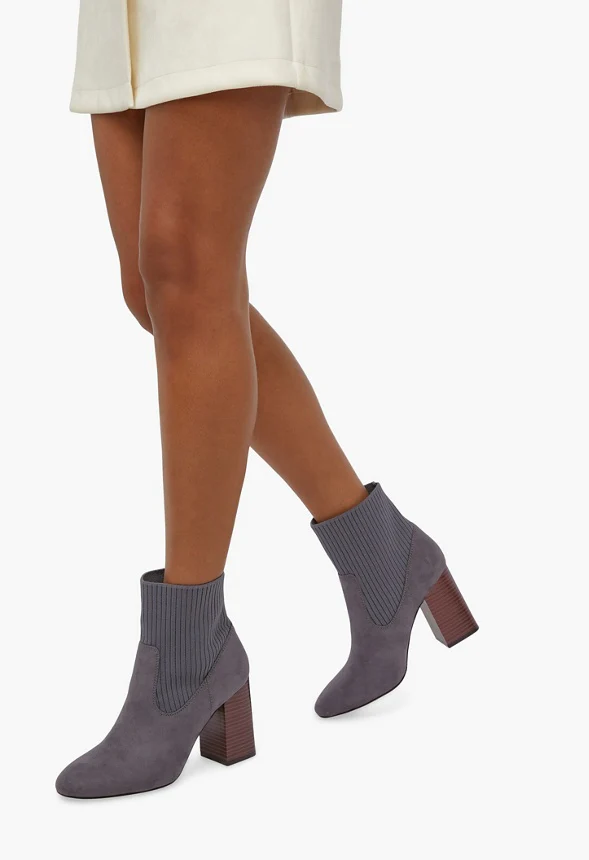 Rainsford Knit Block-Heeled Bootie - Image 5