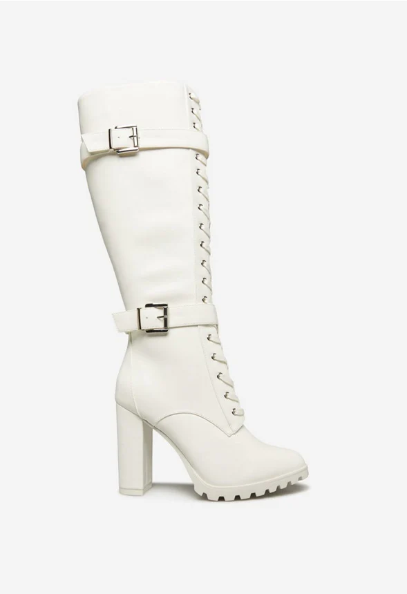 Rangi Tall Block Heeled Boot - Image 4