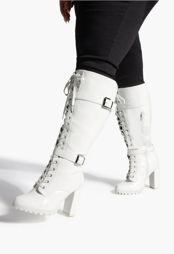 Rangi Tall Block Heeled Boot - Image 6