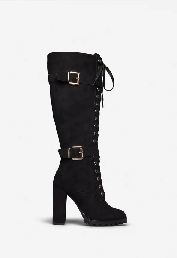 Rangi Tall Block Heeled Boot - Image 3
