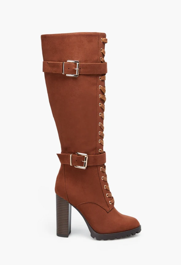Rangi Tall Block Heeled Boot - Image 3