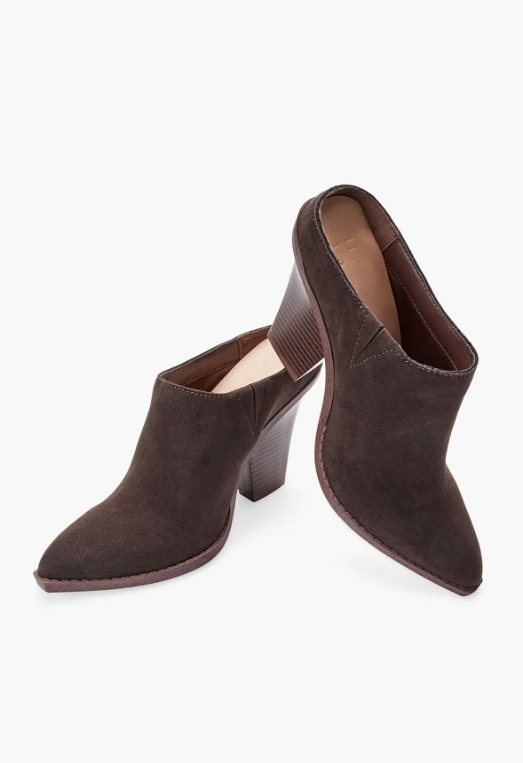 Raquel Heeled Mule Bootie - Image 4