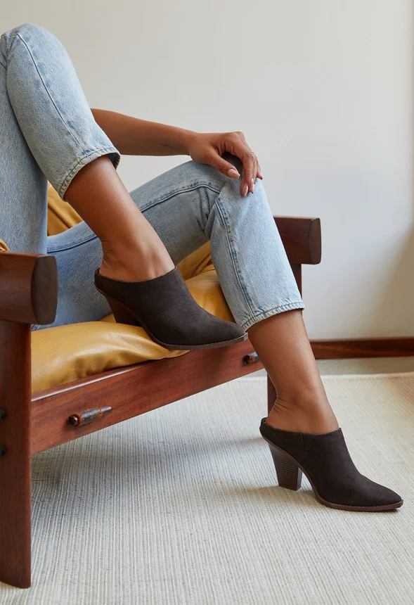 Raquel Heeled Mule Bootie - Image 5
