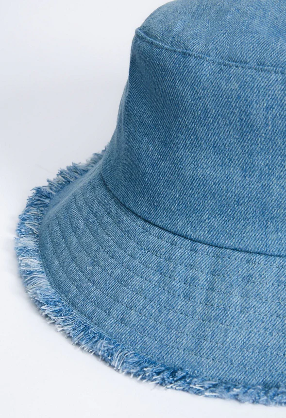 Raw Edge Bucket Hat - Image 2