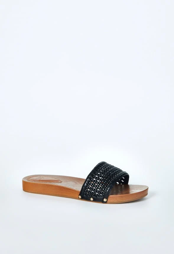 Raya Flat Slide Sandal - Image 3