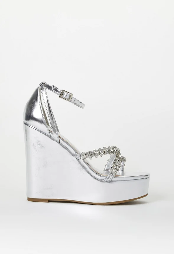Rebecca Platform Wedge Sandal - Image 3