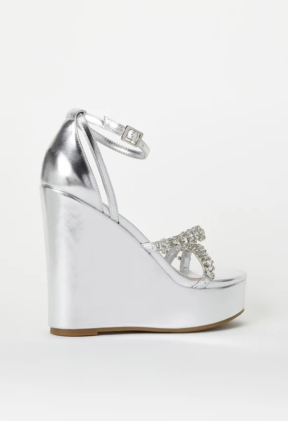 Rebecca Platform Wedge Sandal - Image 4