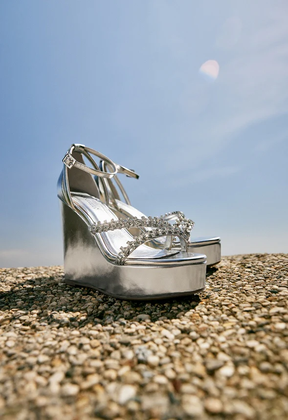 Rebecca Platform Wedge Sandal - Image 9