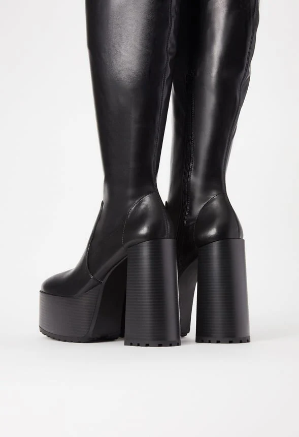Reigan Heeled Boot - Image 6