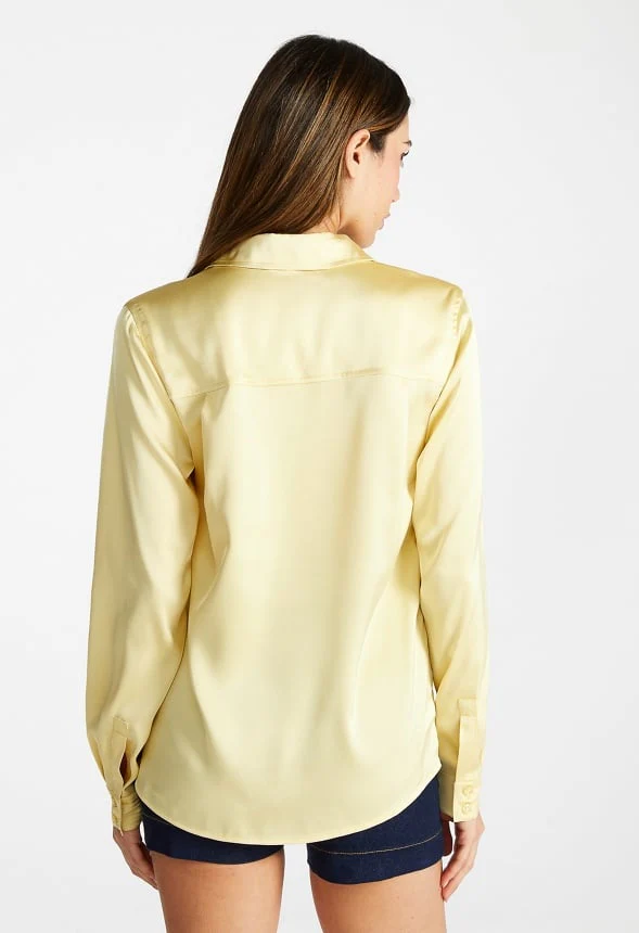 Relaxed Button Down Shirt - Image 2
