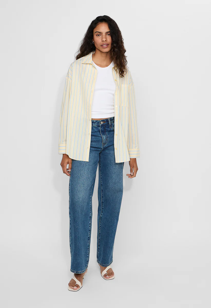Relaxed Button Down Shirt - Image 4