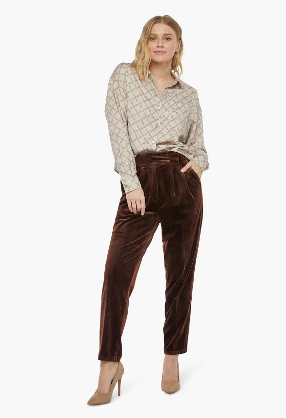 Relaxed Fit Ankle Pants - Image 5