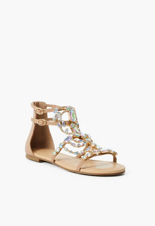 Remy Embellished Gladiator Sandal - Image 2