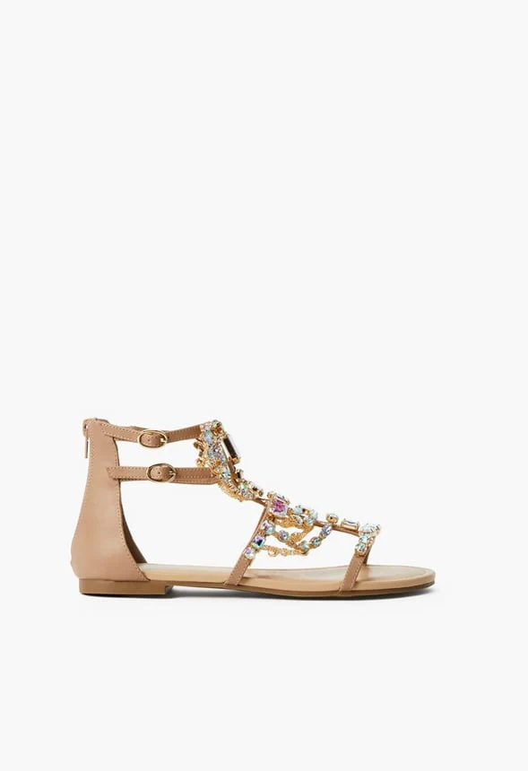 Remy Embellished Gladiator Sandal - Image 3