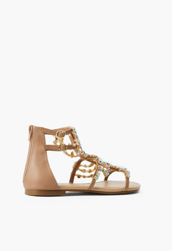Remy Embellished Gladiator Sandal - Image 4