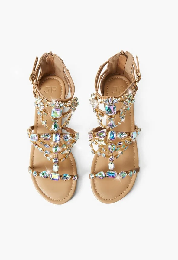 Remy Embellished Gladiator Sandal - Image 6