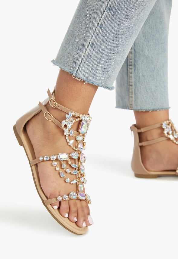 Remy Embellished Gladiator Sandal - Image 7