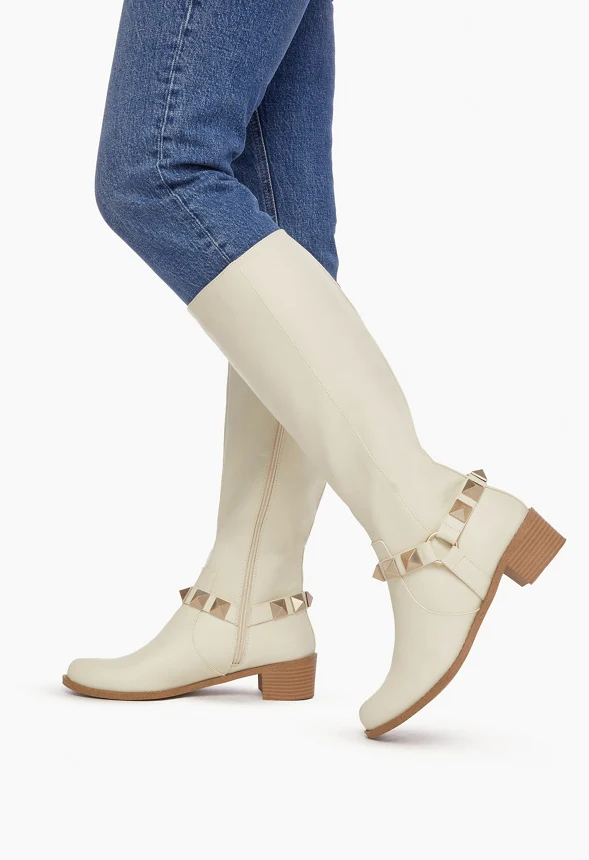 Remy Studded Tall Boot - Image 5