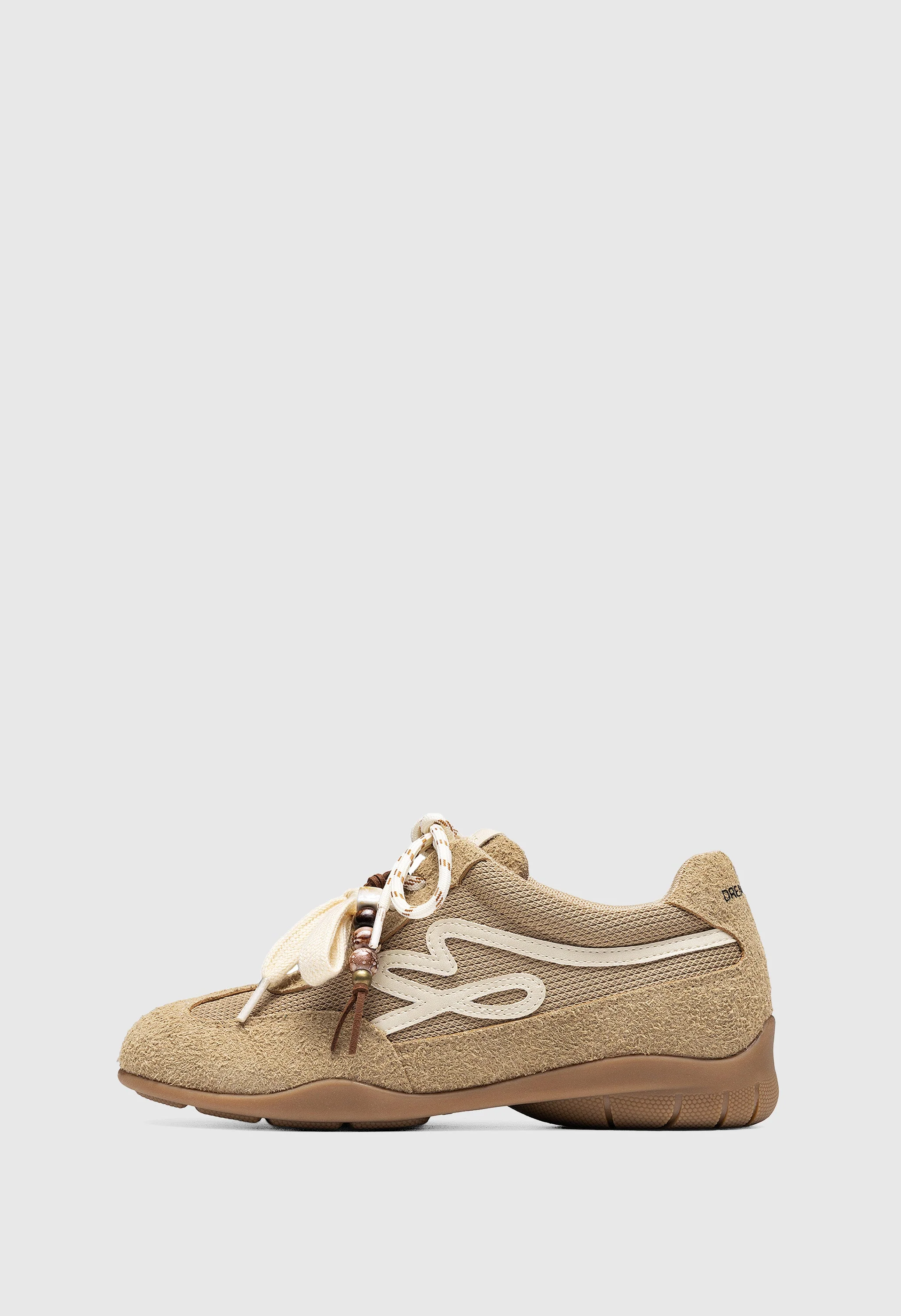 Retro Faux Suede Breathable Walking Shoes - Image 3