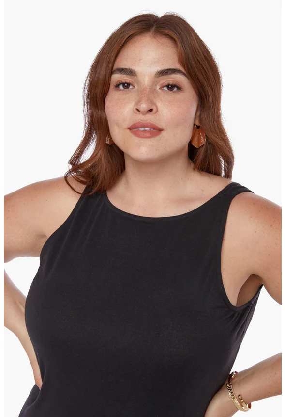 Plus Size Reversible Low Back Tank Maxi Dress - Image 3