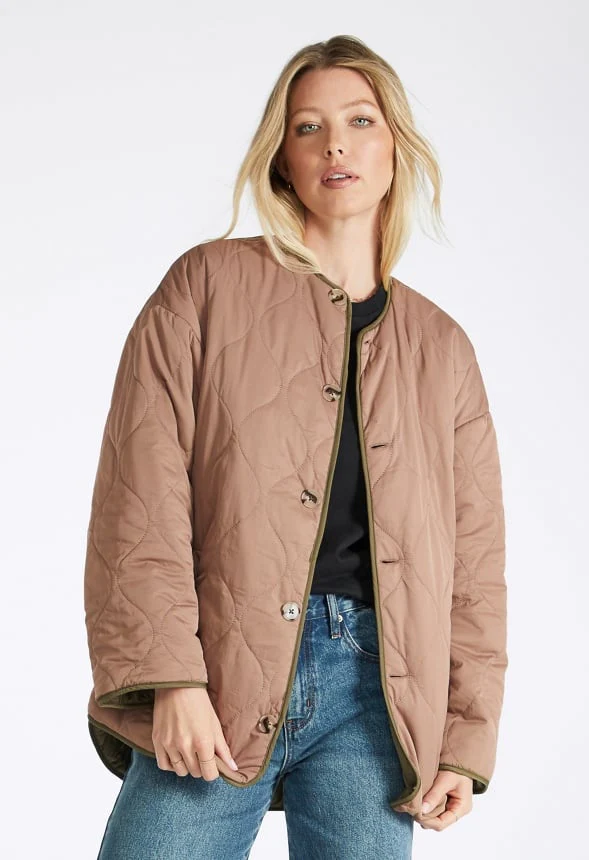 Reversible Quilted Liner Jacket - Image 3
