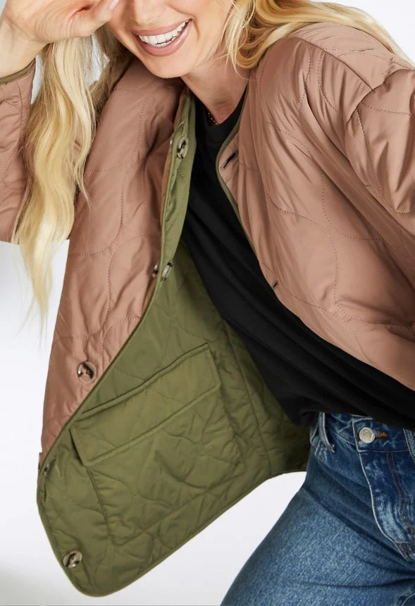 Reversible Quilted Liner Jacket - Image 6