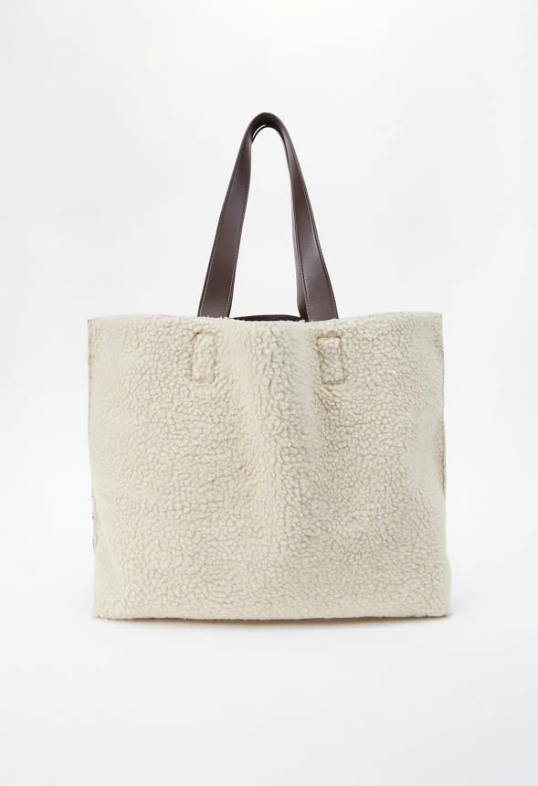 Reversible Sherpa Tote - Image 2
