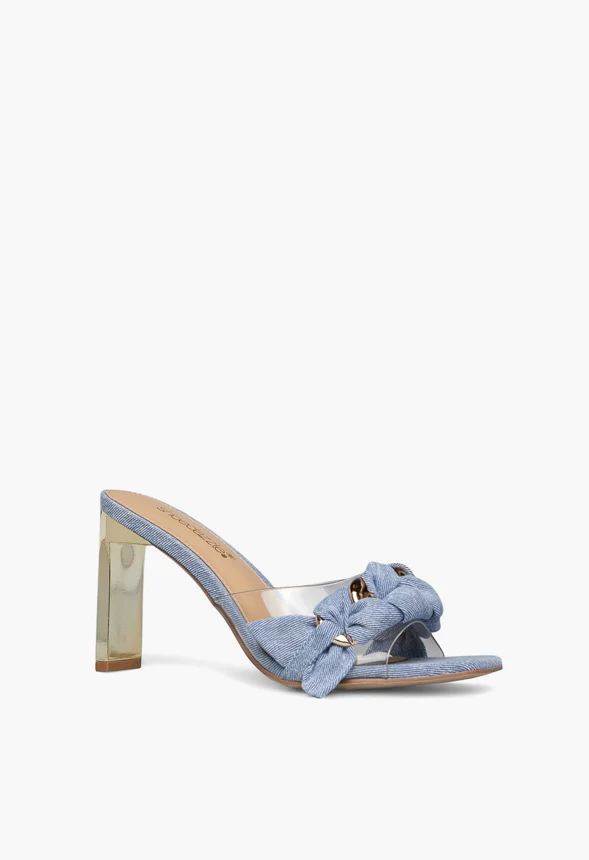 Rexana Mule Heeled Sandal - Image 2