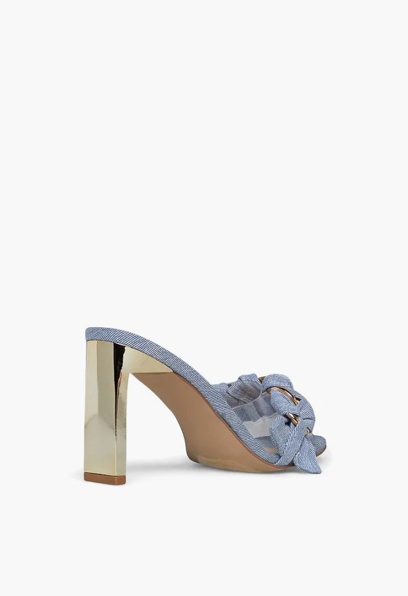 Rexana Mule Heeled Sandal - Image 3