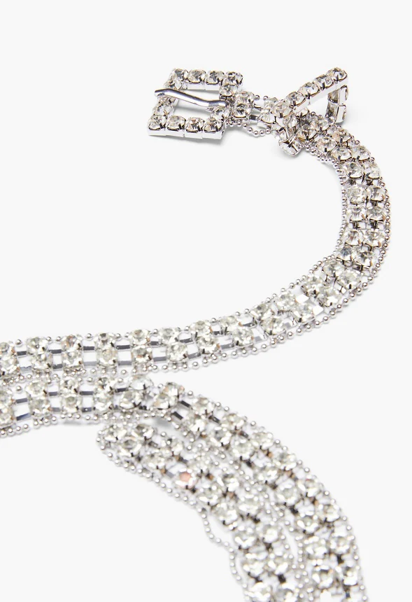 Rhinestone Chain Belt - Image 2