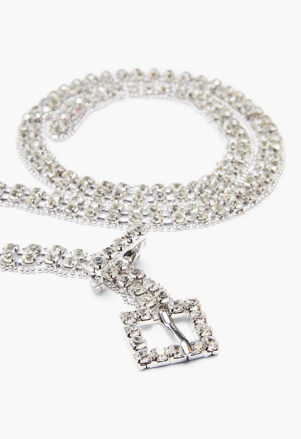Rhinestone Chain Belt - Image 5