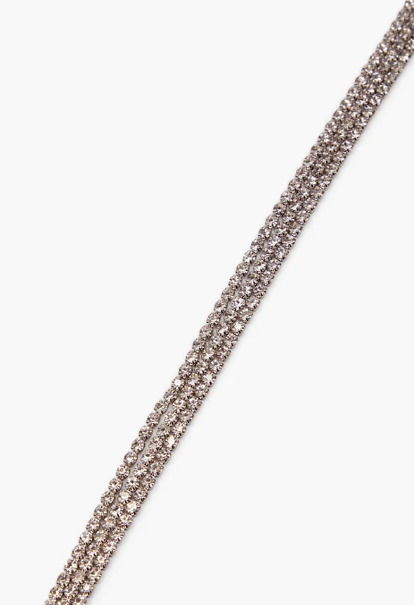 Rhinestone Collar Choker - Image 2