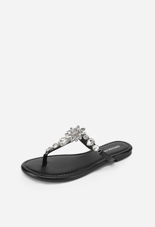 Rhinestone Flip Flops - Image 3