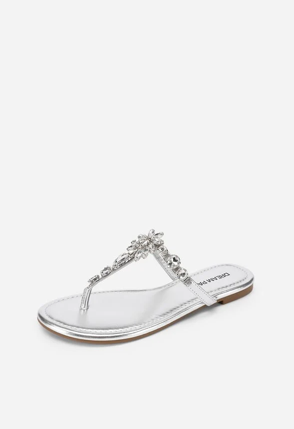 Rhinestone Flip Flops - Image 4